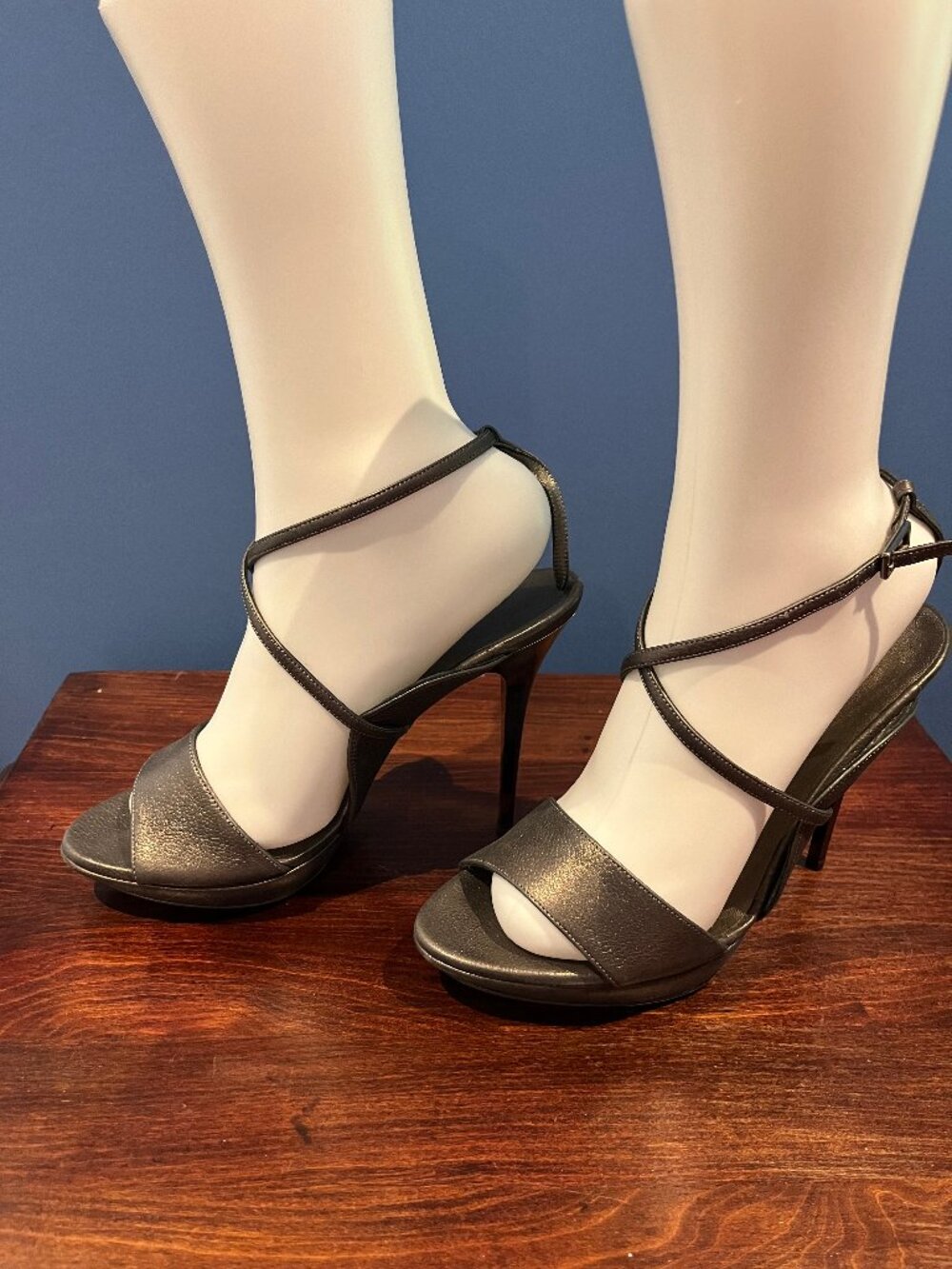 Salvatore Ferragamo Strappy Stiletto Style Size 7.5 US